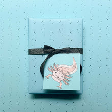 Load image into Gallery viewer, Axolotl Wrapping Paper and Tags
