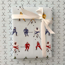 Load image into Gallery viewer, Hockey Wrapping Paper and Tags
