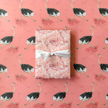 Load image into Gallery viewer, Ostrich Wrapping Paper and Tags
