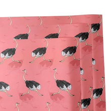 Load image into Gallery viewer, Ostrich Wrapping Paper and Tags
