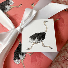 Load image into Gallery viewer, Ostrich Wrapping Paper and Tags
