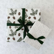 Load image into Gallery viewer, Pine Cone Wrapping Paper and Tags
