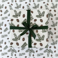 Load image into Gallery viewer, Pine Cone Wrapping Paper and Tags
