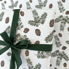 Load image into Gallery viewer, Pine Cone Wrapping Paper and Tags
