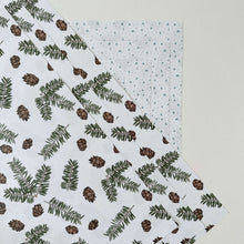 Load image into Gallery viewer, Pine Cone Wrapping Paper and Tags
