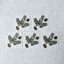 Load image into Gallery viewer, Pine Cone Wrapping Paper and Tags
