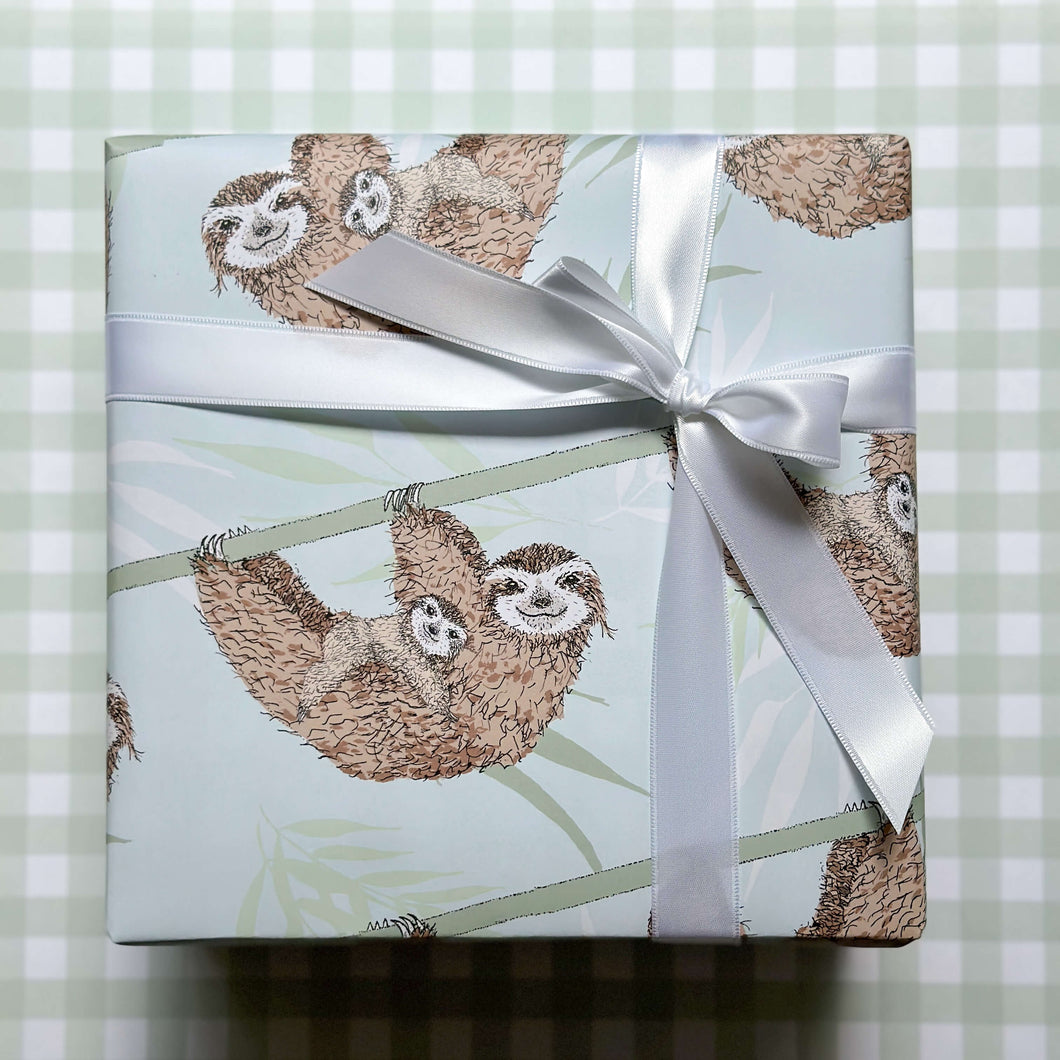 Sloth Wrapping Paper