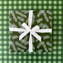 Load image into Gallery viewer, White Hemlock Wrapping Paper and Tags
