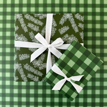 Load image into Gallery viewer, White Hemlock Wrapping Paper and Tags
