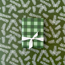 Load image into Gallery viewer, White Hemlock Wrapping Paper and Tags
