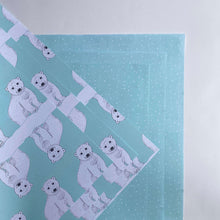 Load image into Gallery viewer, Baby Polar Bear Wrapping Paper and Tags
