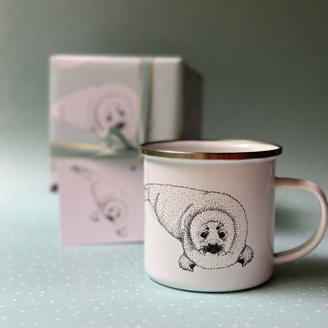 Baby Seal Mug Gift Set