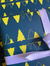 Load image into Gallery viewer, Bright Christmas Tree Wrapping Paper
