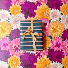 Load image into Gallery viewer, Dahlias Wrapping Paper
