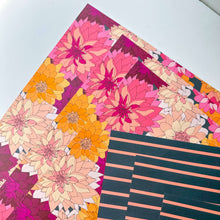 Load image into Gallery viewer, Dahlias Wrapping Paper
