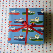 Load image into Gallery viewer, Ferry Boat Wrapping Paper
