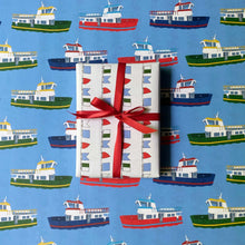 Load image into Gallery viewer, Ferry Boat Wrapping Paper
