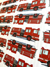 Load image into Gallery viewer, Fire Truck Wrapping Paper and Tags
