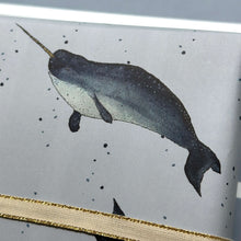 Load image into Gallery viewer, Narwhal Wrapping Paper
