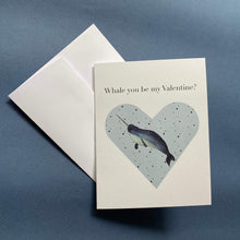 Load image into Gallery viewer, Narwhal Valentine Cards
