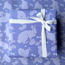 Load image into Gallery viewer, Rabbit Wonders Wrapping Paper - Lavender
