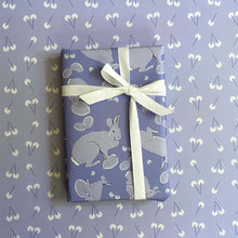 Load image into Gallery viewer, Rabbit Wonders Wrapping Paper - Natural/Brown
