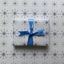 Load image into Gallery viewer, White Snowflake Wrapping Paper
