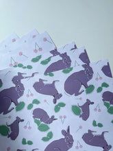 Load image into Gallery viewer, Rabbit Wonders Wrapping Paper - Natural/Brown
